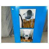 New Deluxe Folding Handicap / Mobility Commode