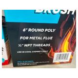 New Rutland Chimney Sweep Brush and Pellet Stove Vent Brush