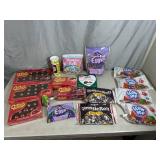 Assorted Candy, Tootsie Rolls, Blow Pops, Chocolate Cherries, and More