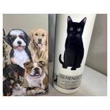New Serengeti Vacuum Insulated Stainless Steel Water Bottle - Black Cat