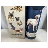 New Serengeti Vacuum Insulated Stainless Steel Water Bottle - Yellow Lab Dog