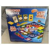 New Hasbro Monopoly Chance Board Game