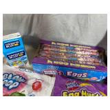 Assorted Candy, Dubble Bubble, Andes Mints, Candy Blox, Tootsie Pops, and More