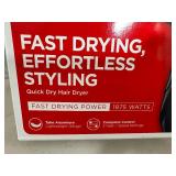 New Revlon 1875 Watt hair Dryer