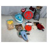 Assorted New Dog Toys Including Marvel Toys
