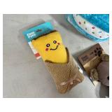 Assorted New Dog Toys Including Marvel Toys