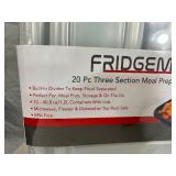 New 20 pc Meal Prep Container Set