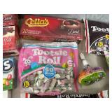 Assorted Candy, Chocolate Cherries, Blow Pops, Tootsie Rolls, and More