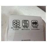 6 New Fridgemate Food Storage Containers