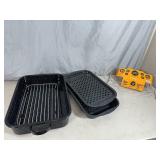 New Granite Ware Baking Pans and Roaster V-Rack