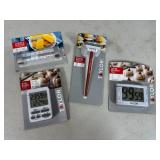 New Taylor Cooking Thermometers, Timers, Etc