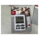 New Taylor Cooking Thermometers, Timers, Etc
