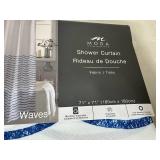 New Shower Curtain with Liner