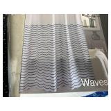 New Shower Curtain with Liner