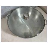 New Scratch and Dent 13 Quart Aluminum Caldero Pan with Lid