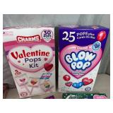 Assorted Candy, Blow Pops, Tootsie Rolls, Suckers, Andes Mints, and More