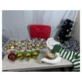 Christmas Ornaments, Mini Tree, Stocking Hangers, Stockings, and More