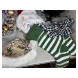 Christmas Ornaments, Mini Tree, Stocking Hangers, Stockings, and More