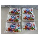 6 New Bags of Blow Pops Bubble Gum Suckers