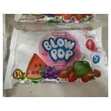 6 New Bags of Blow Pops Bubble Gum Suckers