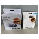 New Broil King Deluxe Burger Press with 100 Burger Papers
