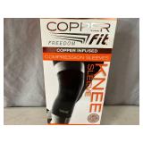 New Copper Fit Knee Compression Sleeve - Large