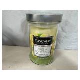 New 18 oz Tuscany Premium Candle with Essential Oils