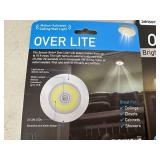 2 New Over Lite Motion Activated Wall / Ceiling Lights