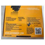 New Pair of Action Heat Battery Heated Winter Gloves - Women