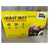 New Box of Contractor Grade 42 Gallon Trash Bags