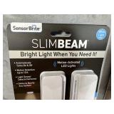 4 New Slim Beam Motion Activated LED Lights