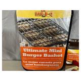 New Stuffed Burger Press and Mini Burger Grilling Basket
