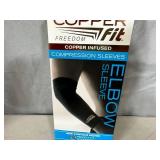 New Copper Fit Compression Elbow Sleeve - Medium