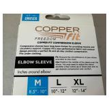 New Copper Fit Compression Elbow Sleeve - Medium