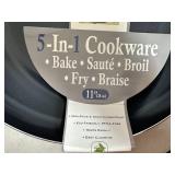 New Blue Sapphire Ceramic Coated 11 inch Frying Pan