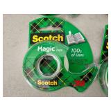 6 New Rolls of 3M Scotch Magic Tape