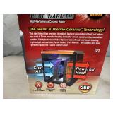 New Handy Heater Pure Warmth Ceramic Space Heater with LED Lights