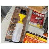Assorted BBQ Grilling Accessories, Corn Holders, Basting Bottle, Grilling Trays, Etc