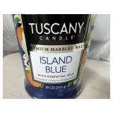 New 18 oz Tuscany Premium Candle with Essential Oils