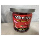 New Mike and Ike Red Rageous Triple Wick Scented Candle