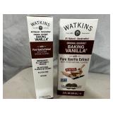 2 New Bottles of Watkins Baking Vanilla