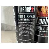 3 New Cans of Weber Grill Spray