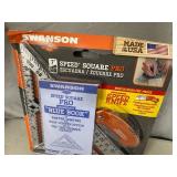 New 7 inch Speed Square with Folding Utility Knife and 3 Line Levels