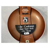 New 8 inch Ceramic Copper Coated Frying Pan