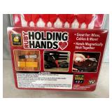 New 8 Pack of Ruby Holding Hands Magnetic Silicone Ties / Organizers
