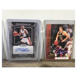 Lot of 4 Collectible Basketball Trading Cards - see description for more info