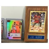Lot of 4 Collectible Basketball Trading Cards - see description for more info