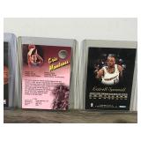 Lot of 4 Collectible Basketball Trading Cards