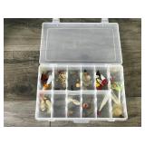 Plastic Tackle Box full of Tackle