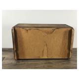 Vintage Wood Bread Box